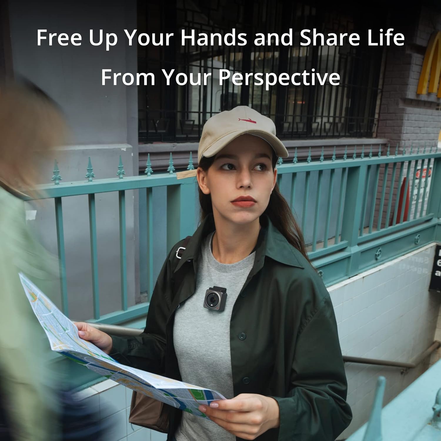 DJI Action 2 Dual-Screen Combo (32GB) WITHOUT Magnetic Protective Case, 4K Action Camera with Dual OLED Touchscreens, 155° FOV, Magnetic Attachments, Stabilization, Underwater Camera Ideal - Image 2