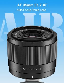 VILTROX 35mm F1.7 XF Mount Lens, Large Aperture APS-C STM Auto Focus Prime Lens for Fujifilm Fuji XF-Mount X-E4 X-H1 X-Pro3 X-S10 X-T4 X-T10 X-T20 X-T30 XT30II X-T200 X-H2 X-H2S X-T5 X-S20 X-T50 X-M5